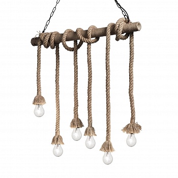 Подвесной светильник Ideal Lux Canapa SP6 134826  фото, kupilegko.ru