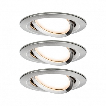 Встраиваемый светодиодный светильник Paulmann Nova Coin Led 93447 (встраиваемые)  фото, kupilegko.ru
