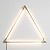 THIN Primaries Wall Triangle Настенный светильник Juniper Design  фото, kupilegko.ru