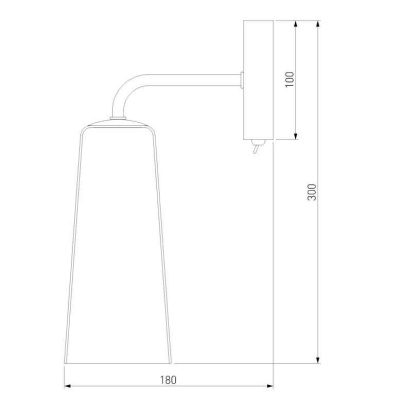 Бра, светильник настенный накладной Eurosvet 70137/1 латунь  фото, kupilegko.ru