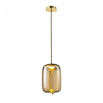 Подвесной светодиодный светильник Lumien Hall Avila LH4110/1PB-GD-AM  фото, kupilegko.ru
