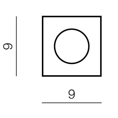 Встраиваемый светильник Azzardo Ezio AZ1051  фото, kupilegko.ru
