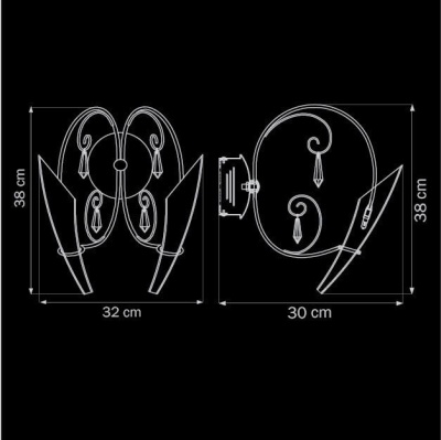 Бра, светильник настенный накладной Lightstar 755624  фото, kupilegko.ru