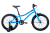 Велосипед Kitez 20 (20" 1 ск. рост. OS) 2020-2021, голубой, 1BKB1K301T05 Bear Bike  фото, kupilegko.ru