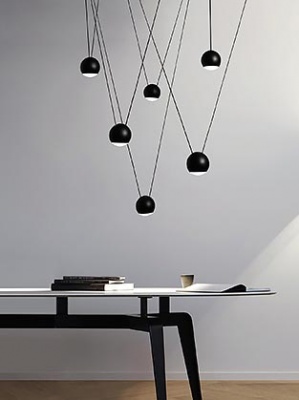 Подвесной светодиодный светильник Italline IT03-1425 black  фото, kupilegko.ru