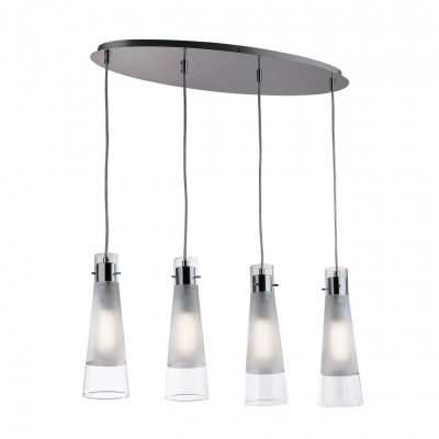 Подвесной светильник Ideal Lux Kuky SP4 Trasparente 023038  фото, kupilegko.ru