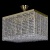 Потолочный светильник Artglass Leandra 350X600 CE  фото, kupilegko.ru