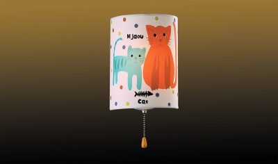 Настенный светильник Odeon Light Cats 2279/1W  фото, kupilegko.ru