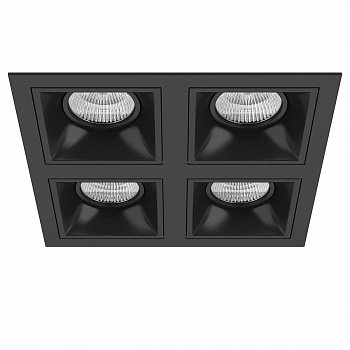 Встраиваемый светильник Lightstar Domino (214547+214507+214507+214507+214507) D54707070707 (встраиваемые)  фото, kupilegko.ru