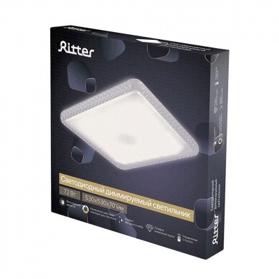 Потолочный светодиодный светильник Ritter Avalon 52232 4  фото, kupilegko.ru