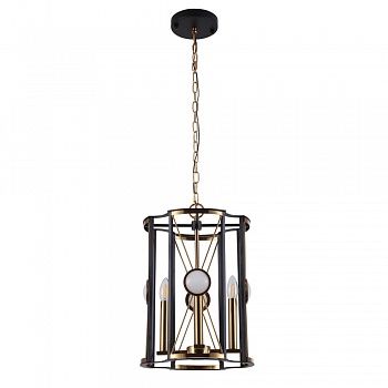 Подвесной светильник Crystal Lux Tandem SP4 D410 Gold  фото, kupilegko.ru
