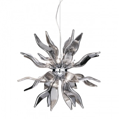 Подвесной светильник Ideal Lux Leaves SP8 Fume 111940  фото, kupilegko.ru