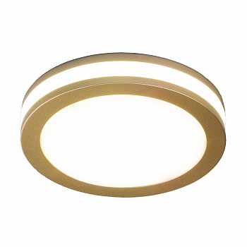 Встраиваемый светодиодный светильник Elektrostandard DSKR80 5W 4200K SGD золото матовый 4690389041303  фото, kupilegko.ru