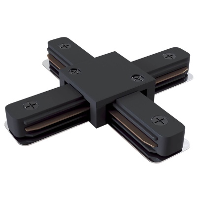 Коннектор X-образный Maytoni Track TRA001CX-11B  фото, kupilegko.ru