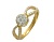 Золотое кольцо, золото, бриллиант, 01K643200Z  фото, kupilegko.ru