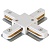 Коннектор X-образный Crystal Lux CLT 0.211 09 WH  фото, kupilegko.ru