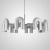 Подвесная светодиодная люстра Imperium Loft 212350-23  фото, kupilegko.ru