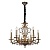 Подвесная люстра Lucia Tucci Firenze 1780.6 Antique Gold  фото, kupilegko.ru