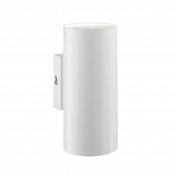 Настенный светильник Ideal Lux Look Ap2 Bianco 096018  фото, kupilegko.ru