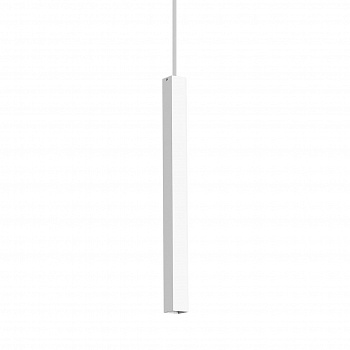 Подвесной светодиодный светильник Ideal Lux Ultrathin D040 Square Bianco 194189  фото, kupilegko.ru