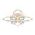 Потолочная светодиодная люстра Profit Light 8439/4+4A WHT  фото, kupilegko.ru