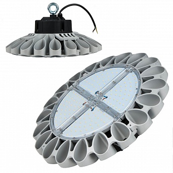 Подвесной светодиодный светильник Uniel ULY-U30B-100W/DW IP65 Silver UL-00002057  фото, kupilegko.ru