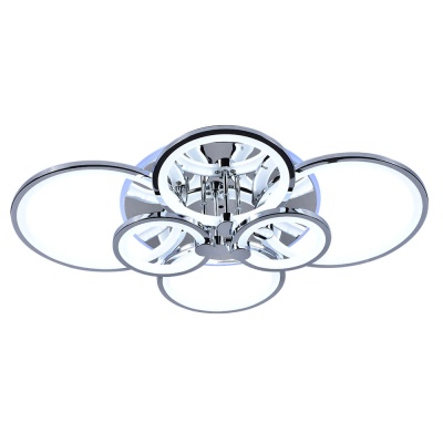 Потолочная светодиодная люстра Profit Light 8077/6 CHR  фото, kupilegko.ru