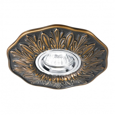 Встраиваемый светильник Ideal Lux Polka FI1 Brunito 115580  фото, kupilegko.ru