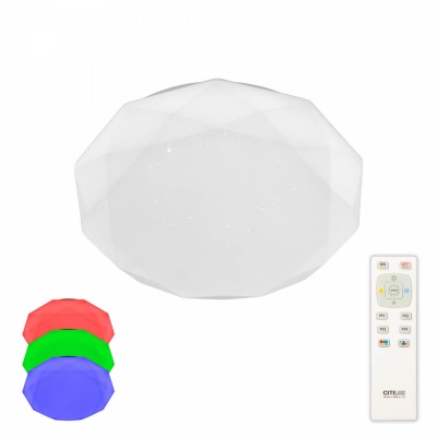 Потолочный светодиодный светильник Citilux Астрон CL733480G  фото, kupilegko.ru