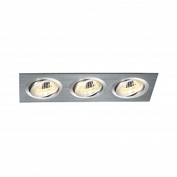 Встраиваемый светильник Elektrostandard 1011/3 MR16 CH хром 4690389055843 (встраиваемые)  фото, kupilegko.ru