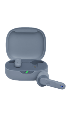 Bluetooth-гарнитура JBL WAVE 300TWS, синяя  фото, kupilegko.ru