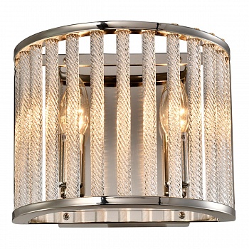 Настенный светильник iLamp Qeens W9501-2 NIC  фото, kupilegko.ru