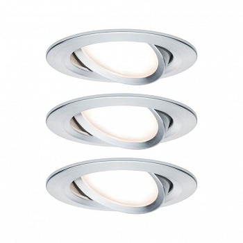 Встраиваемый светодиодный светильник Paulmann Nova Coin Led 93451 (встраиваемые)  фото, kupilegko.ru