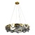 Подвесная люстра Lussole Lauderdale LSP-8599  фото, kupilegko.ru