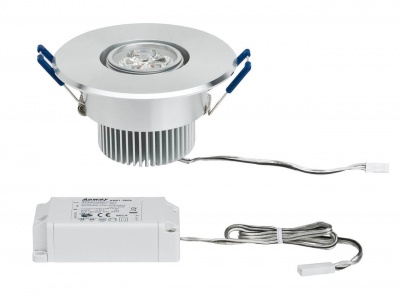 Встраиваемый светодиодный светильник Paulmann DecoSystems 92570 (встраиваемые)  фото, kupilegko.ru