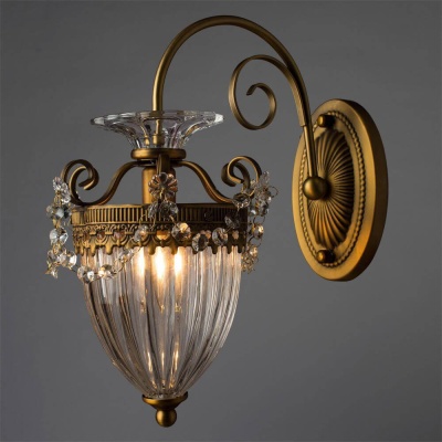 Бра, светильник настенный накладной Arte Lamp A4410AP-1SR  фото, kupilegko.ru