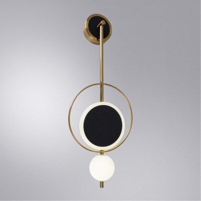 Бра, светодиодный светильник настенный накладной Arte Lamp A2604AP-7BK  фото, kupilegko.ru