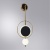 Бра, светодиодный светильник настенный накладной Arte Lamp A2604AP-7BK  фото, kupilegko.ru