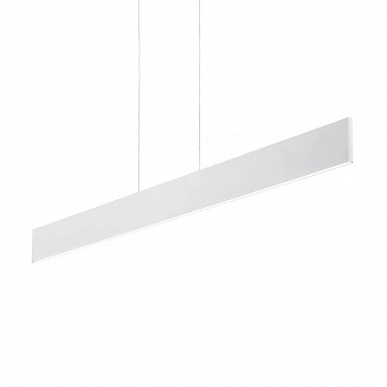 Подвесной светодиодный светильник Ideal Lux Desk Sp1 Bianco 138237  фото, kupilegko.ru