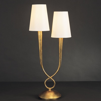 Настольная лампа Mantra Paola Painted Gold 3546  фото, kupilegko.ru