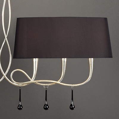 Подвесной светильник Mantra Paola Painted Silver 3531  фото, kupilegko.ru