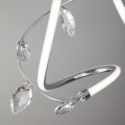 Потолочный светильник Eurosvet 90106/7 хром  фото, kupilegko.ru