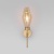 Бра, светильник настенный накладной Eurosvet 60143/1 латунь  фото, kupilegko.ru