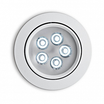 Встраиваемый светодиодный светильник Ideal Lux Delta 5W 4000K 062402 (встраиваемые)  фото, kupilegko.ru