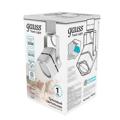 Трековый светильник Gauss Track Light Bulb TR010  фото, kupilegko.ru