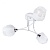 Потолочная люстра IMEX MD.4881-3-S WH+CH  фото, kupilegko.ru
