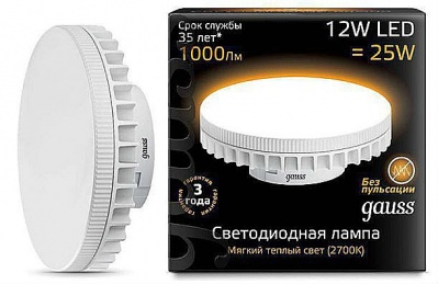 Светодиодная лампа Gauss 131016112  фото, kupilegko.ru