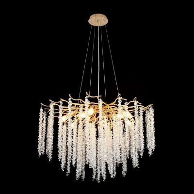 Подвесная люстра Gerhort G31327/10A GD+CL  фото, kupilegko.ru