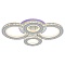 Потолочная светодиодная люстра Profit Light 8061/2+2 WHT  фото, kupilegko.ru