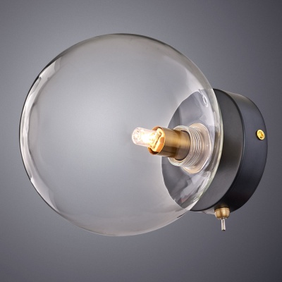 Бра, светильник настенный накладной Arte Lamp A7790AP-1BK  фото, kupilegko.ru